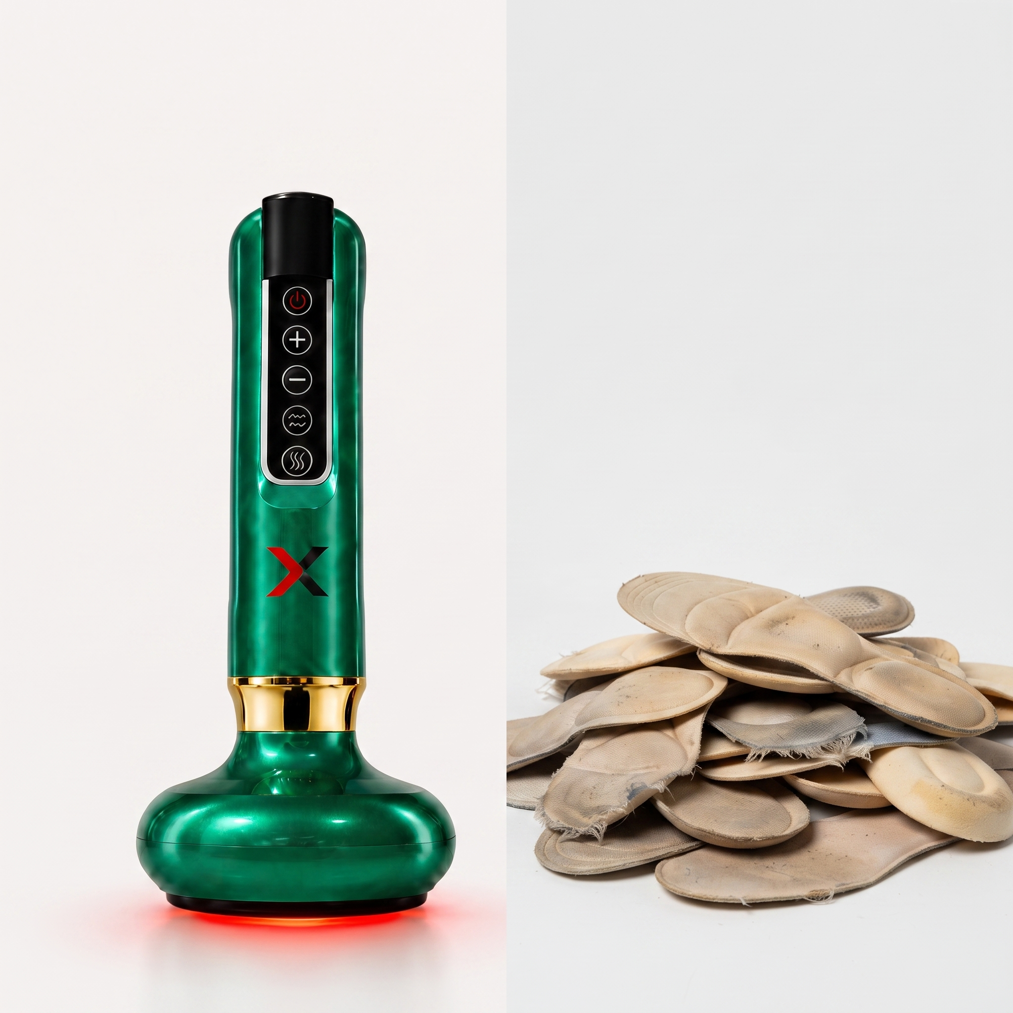 One FlowLift device vs a pile of worn-out inserts