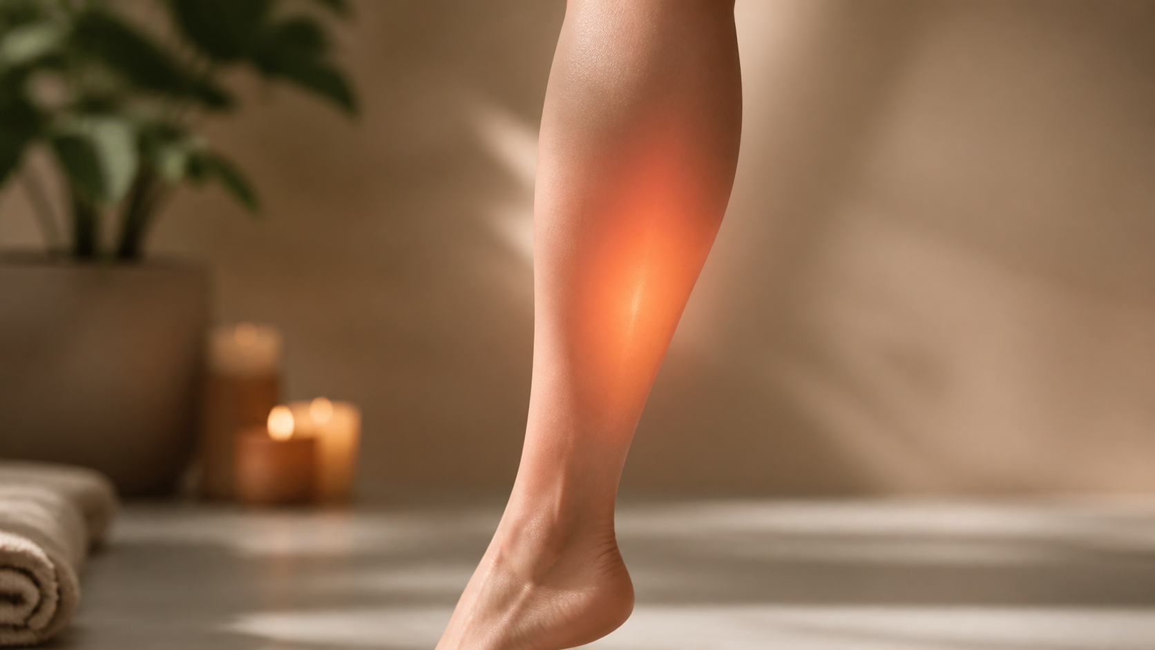 No-text calf comfort illustration