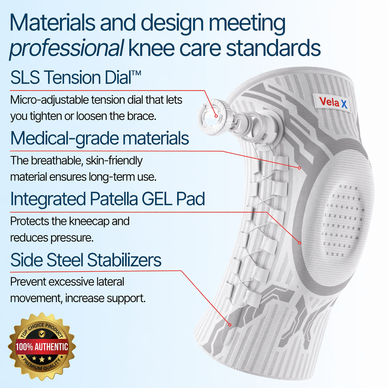 Vela X Knee Brace
