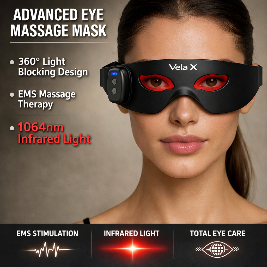Vela X - Red Light Therapy Eye Mask