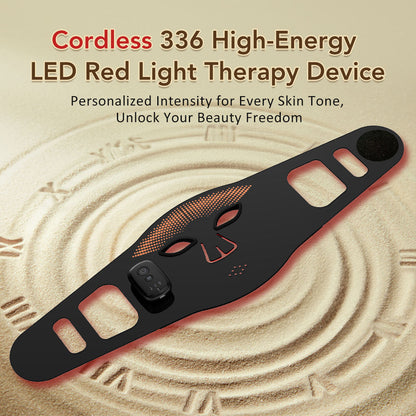 The Vela X Radiance Mask™ – 7 Color Magnetic Infrared LED Light Therapy Face Mask for Anti-Aging & Skin Rejuvenation