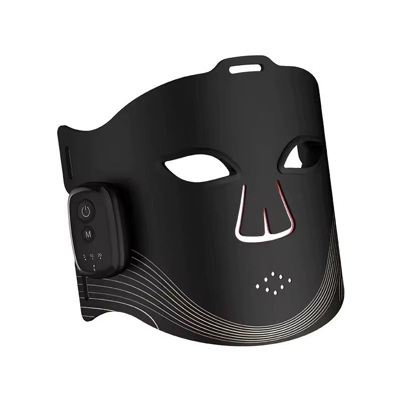 The Vela X Radiance Mask™ – 7 Color Magnetic Infrared LED Light Therapy Face Mask for Anti-Aging & Skin Rejuvenation