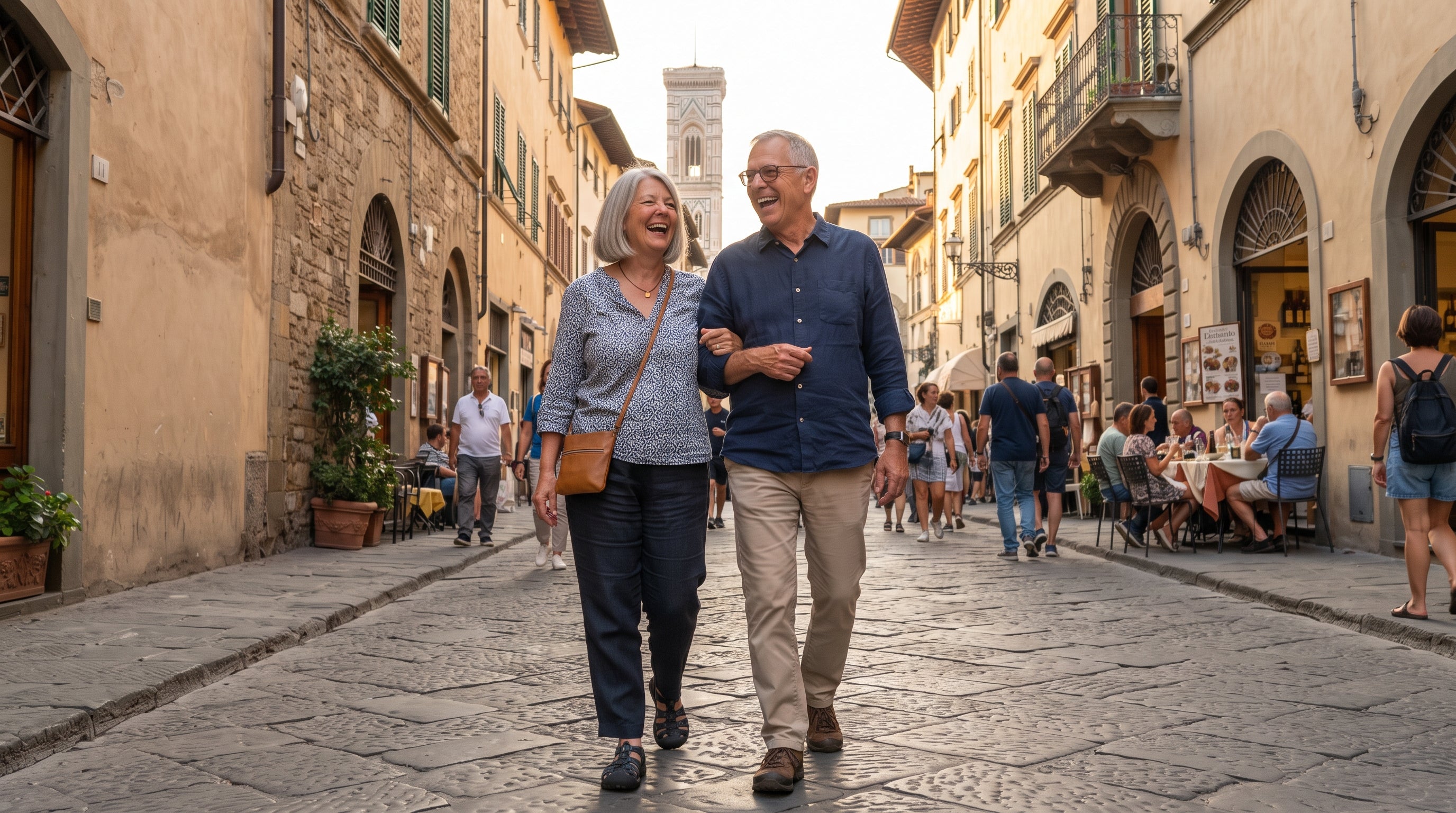 Diane and Mark in Florence
