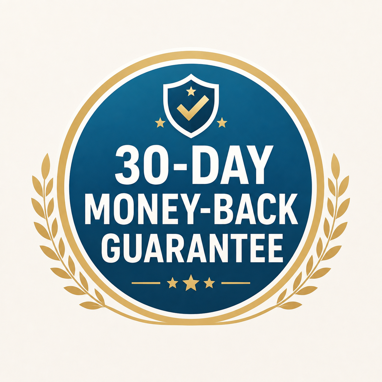 30-Day Money-Back Guarantee badge