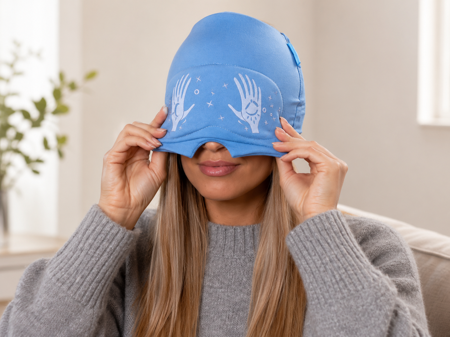 VelaX migraine relief cap secure wrap fit